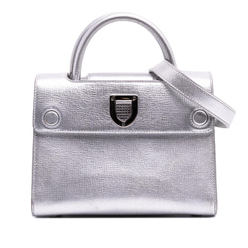 Dior Mini Grained Calfskin Diorever Satchel