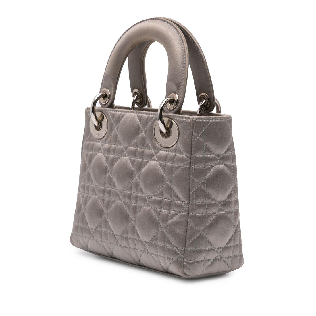 Dior Mini Satin Cannage Lady Dior