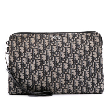 Dior Oblique Canvas Pouch