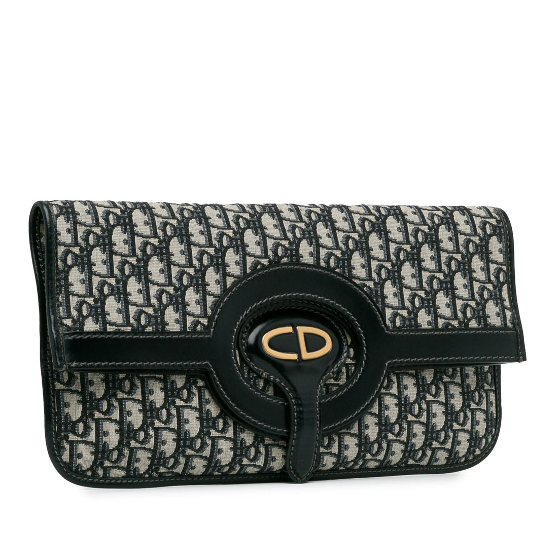 Dior Oblique Fold Over Clutch (SHG-DUlOna)