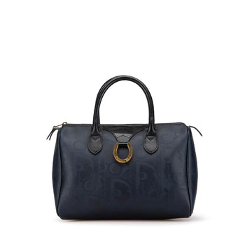 Dior Oblique Trotter Coated Canvas Boston Bag