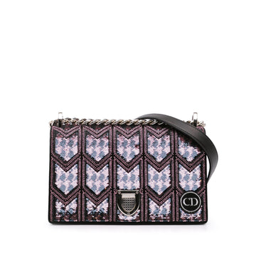 Dior Small Sequin Embroidered Diorama Crossbody