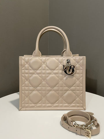 Dior Book Tote Powder Beige