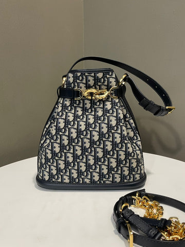 Dior C'est Dior Bag Blue Oblique