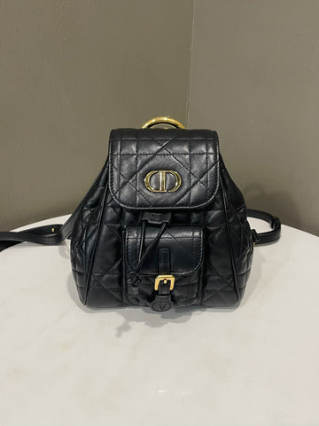 Dior Caro Backpack Black