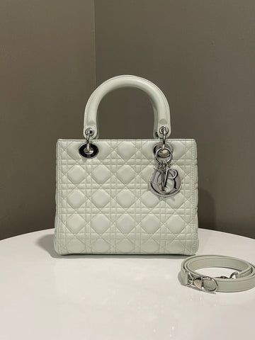 Dior Classic Lady Dior Light Grey