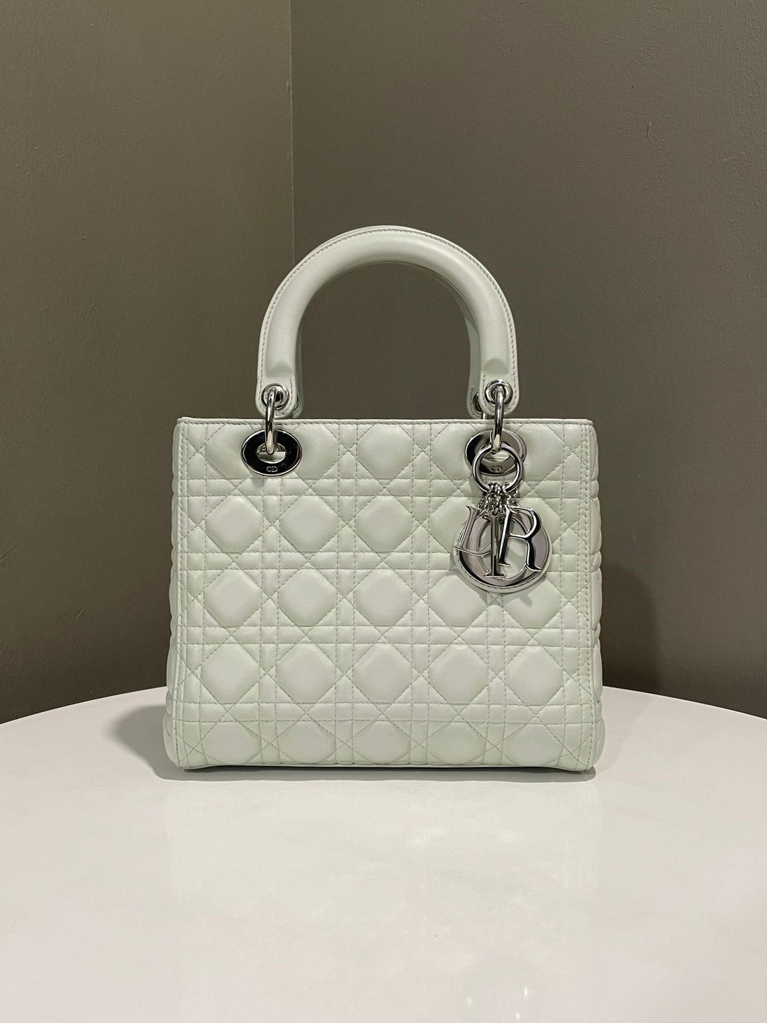 Dior Classic Lady Dior Light Grey