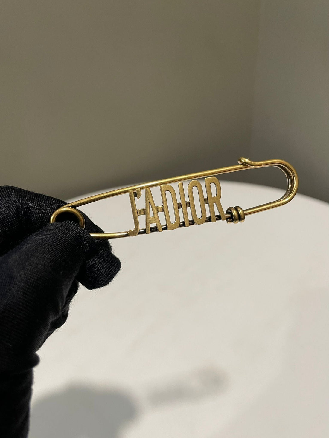 Dior J'ADIOR Logo Brooch