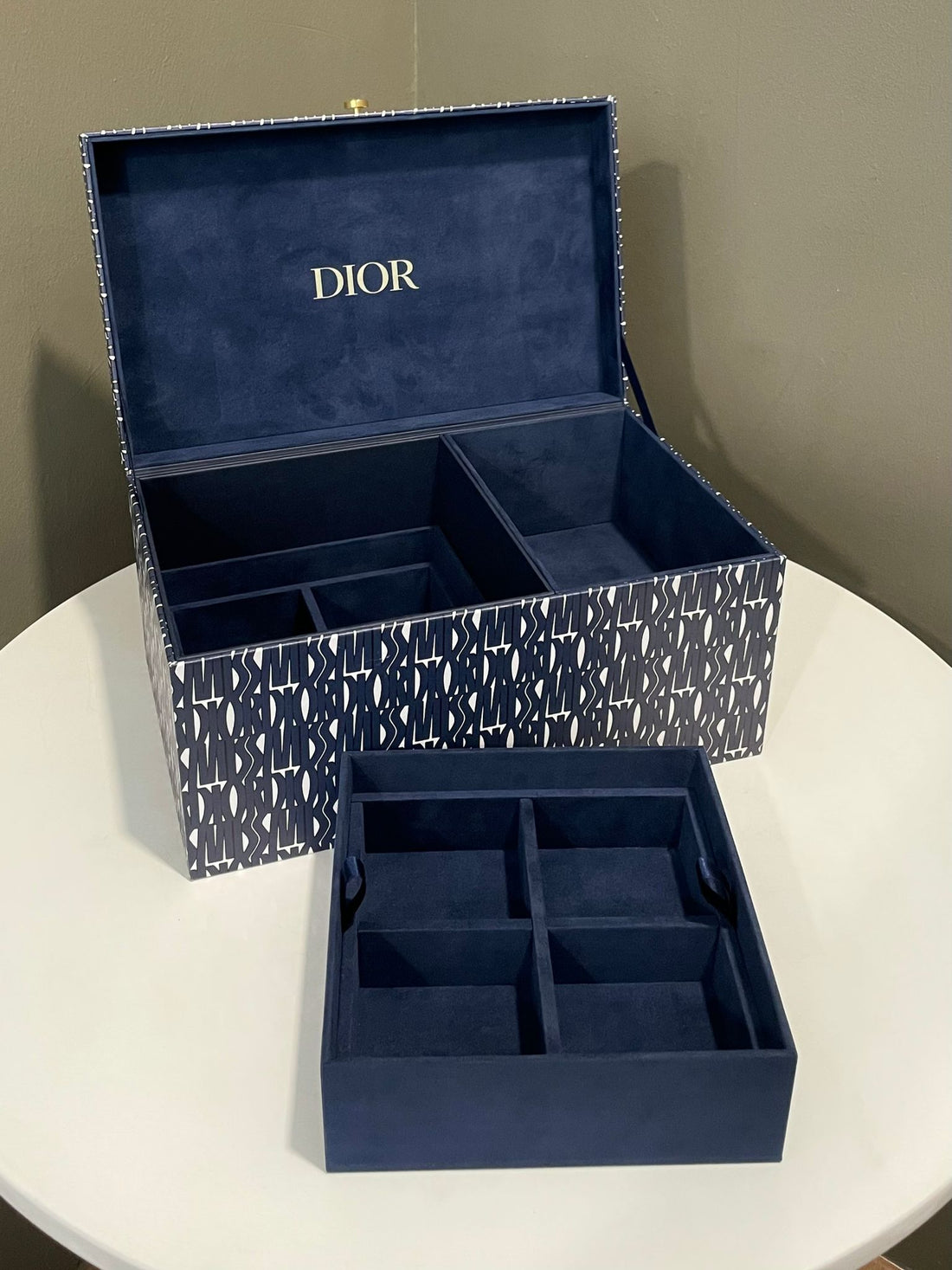 Dior MISS DIOR VIP Storage Box Blue / White
