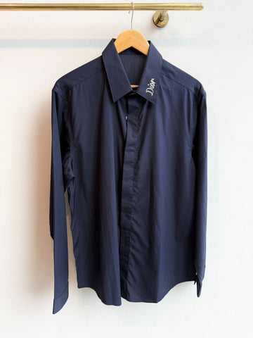 Dior Signature Embroidery Poplin Shirt