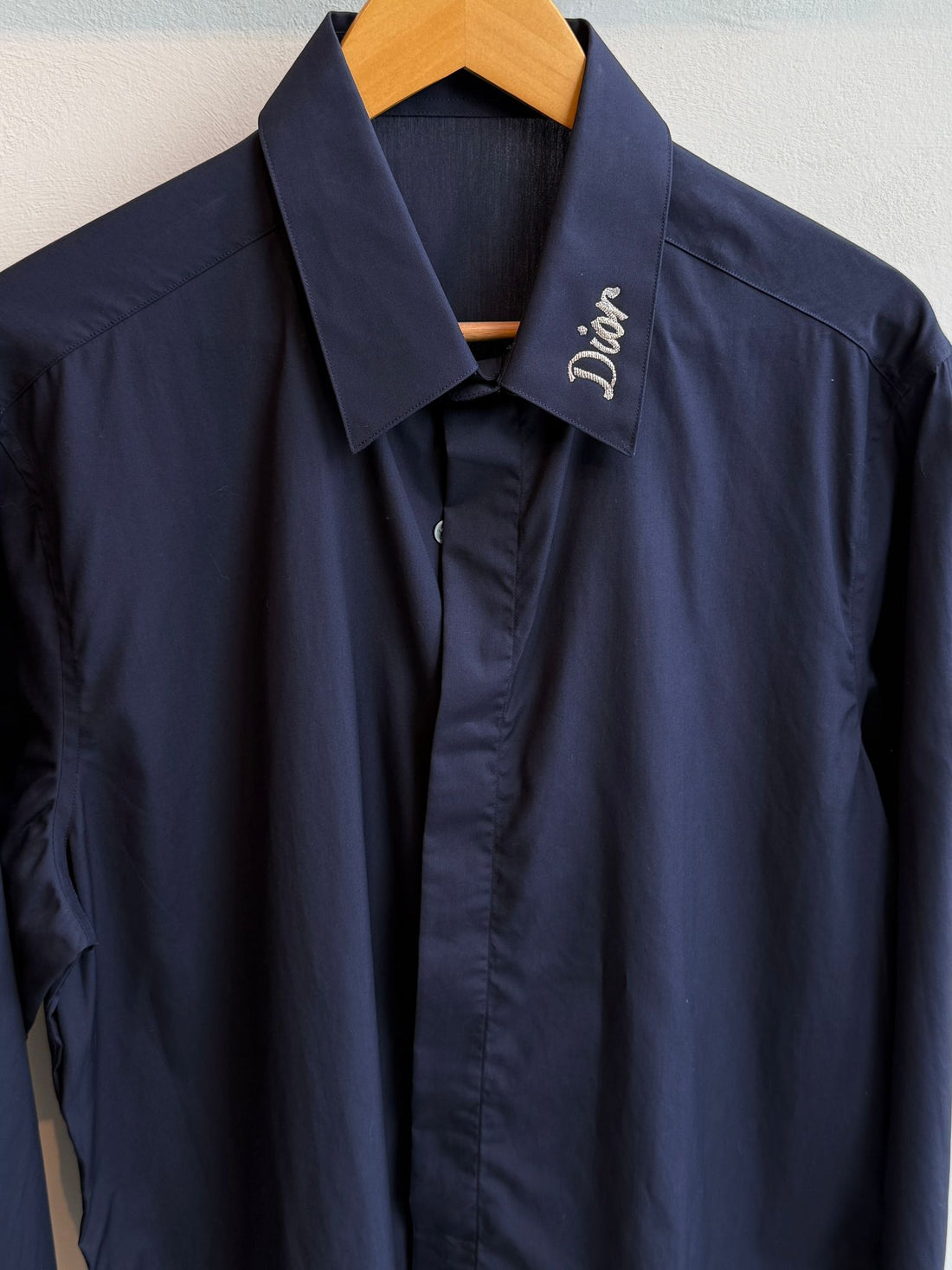 Dior Signature Embroidery Poplin Shirt