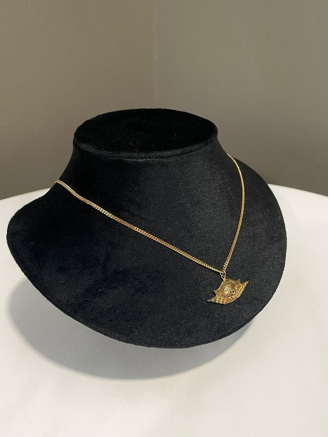 Dior X Air Dior Jordan Wings Pendant Necklace
