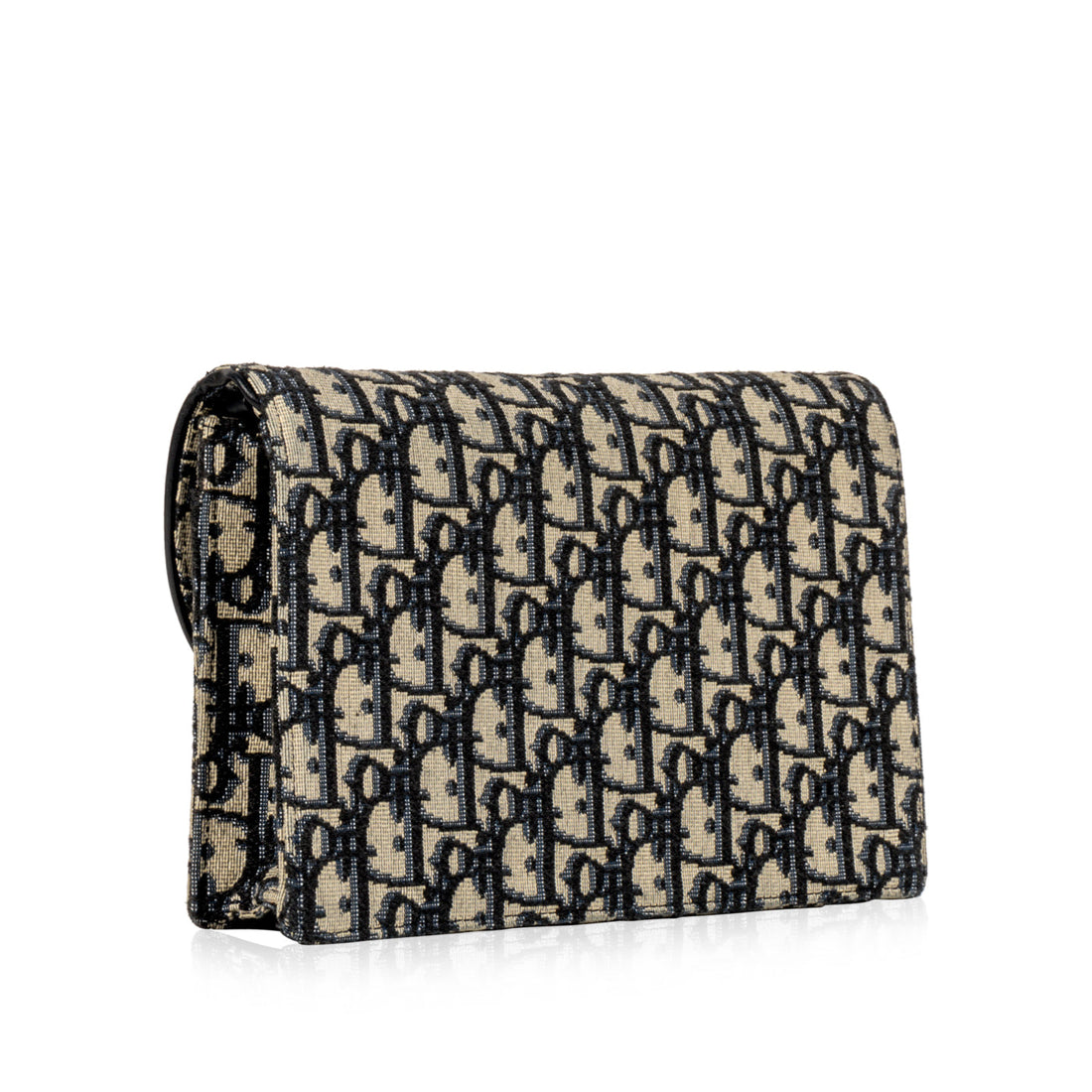 Christian Dior Oblique Saddle Clutch