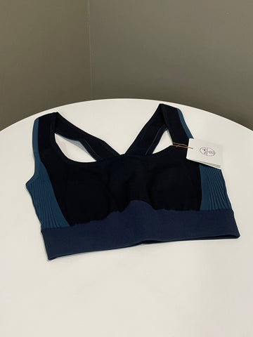 Hermes Yoga bra Black/ Bleu