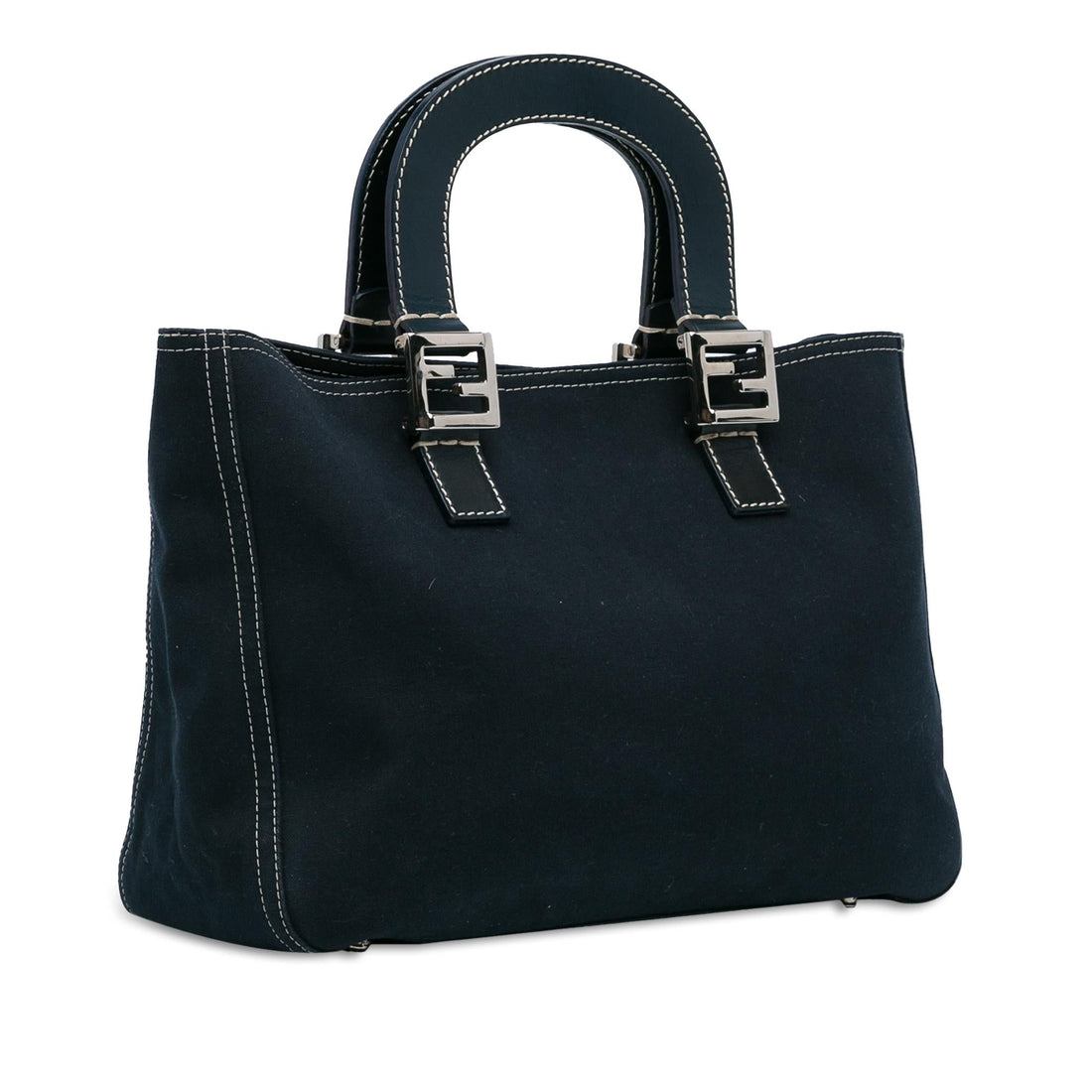 Fendi Denim Twins Tote (SHG-GBV4ZI)