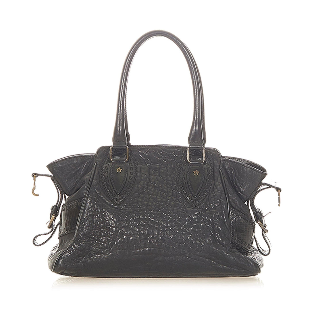 Fendi Etniko Leather Handbag (SHG-31662)