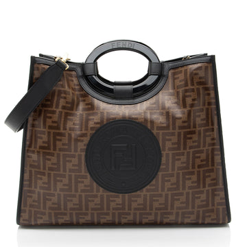 Fendi FF Coated Canvas 1974 Runaway Shopper Tote