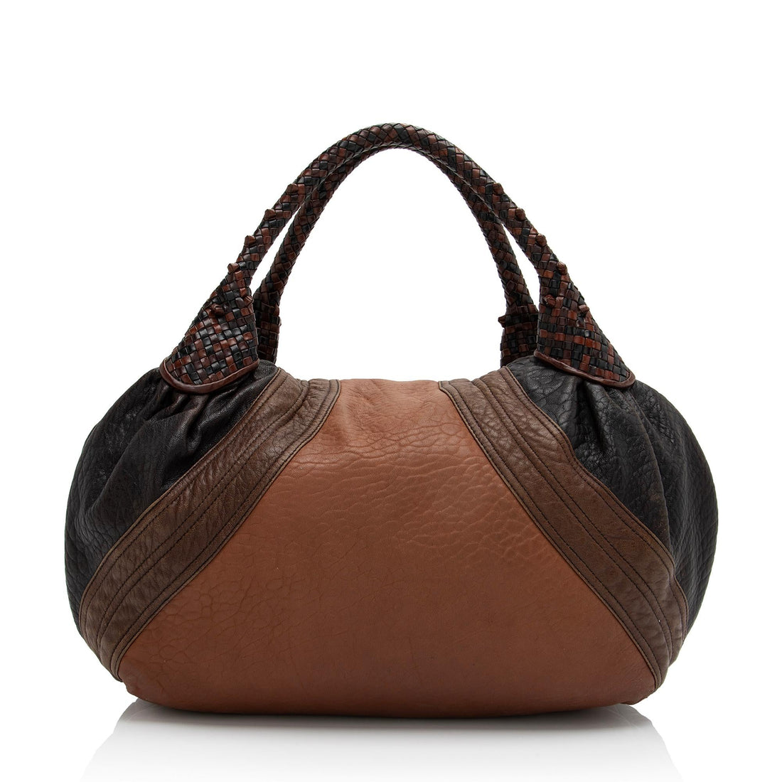 Fendi Leather Spy Satchel (SHF-23172)