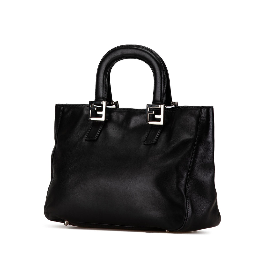 Fendi Leather Twins Handbag (SHG-cAh655)