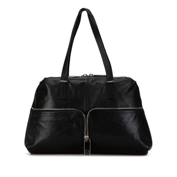 Fendi Leather Unzipped Shoulder Bag (SHG-JpD9gb)