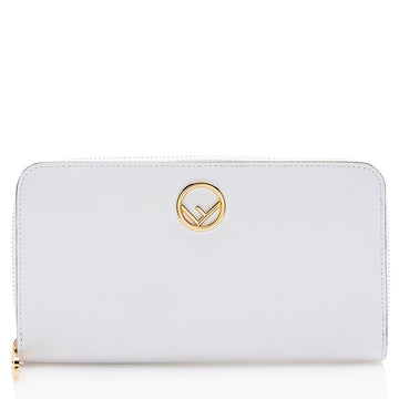 Fendi Leather F is Fendi Zip Around Wallet (SHF-21647)