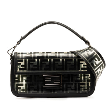 Fendi Medium Zucca PVC Baguette Satchel