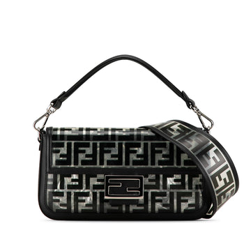 Fendi Medium Zucca PVC Baguette Satchel