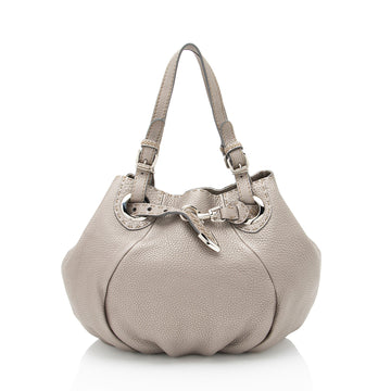 Fendi Selleria Leather Pomodorino Satchel