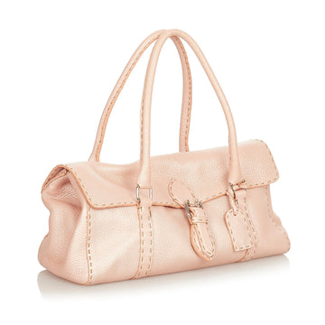 Fendi Selleria Linda Leather Shoulder Bag (SHG-31863)