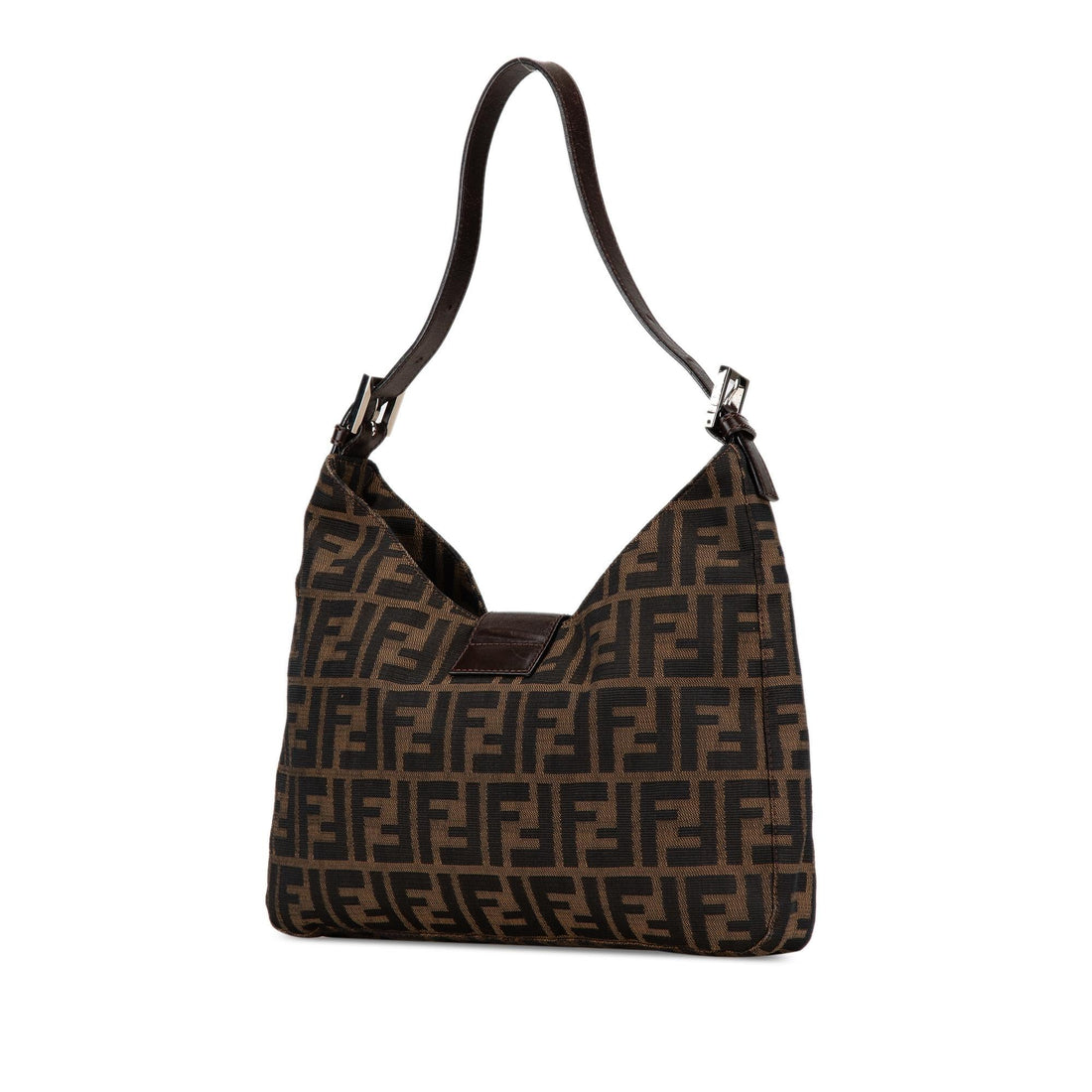 Fendi Zucca Canvas Shoulder Bag (SHG-E19XfD)