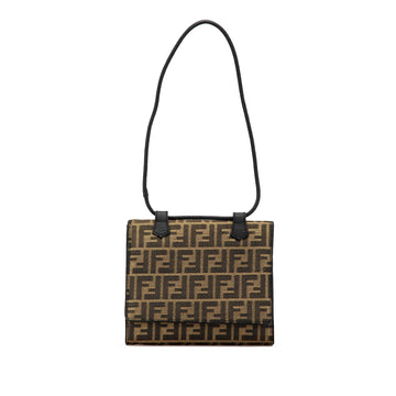 Fendi Zucca Canvas Shoulder Bag