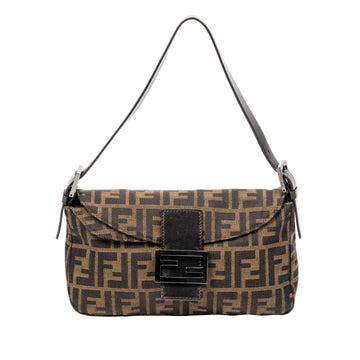 Fendi Zucca Double Flap Baguette (SHG-c4kHsH)