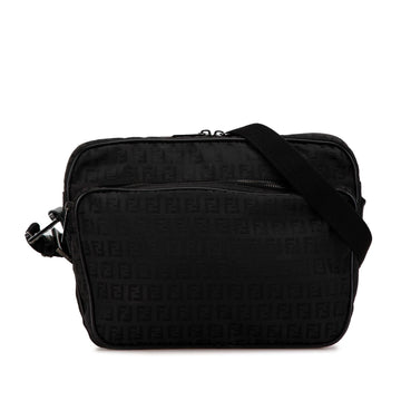 Fendi Zucchino Canvas Crossbody (SHG-Dy2RhL)