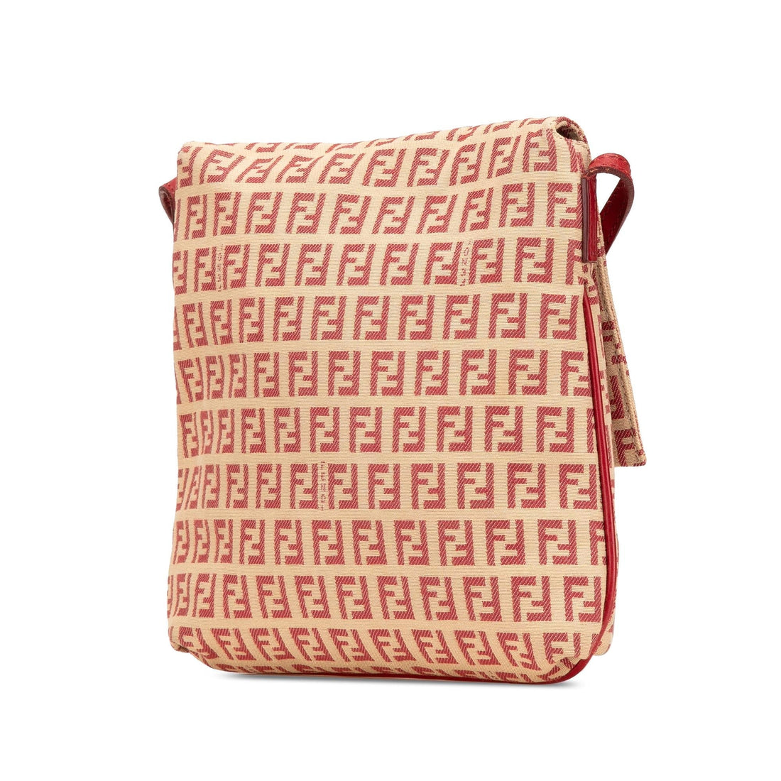 Fendi Zucchino Canvas Flap Crossbody