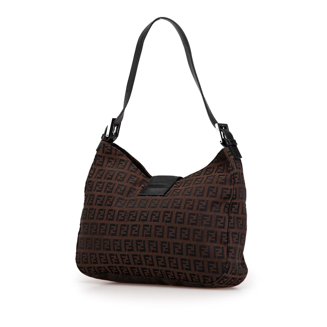 Fendi Zucchino Canvas Shoulder Bag (SHG-XMKqeE)