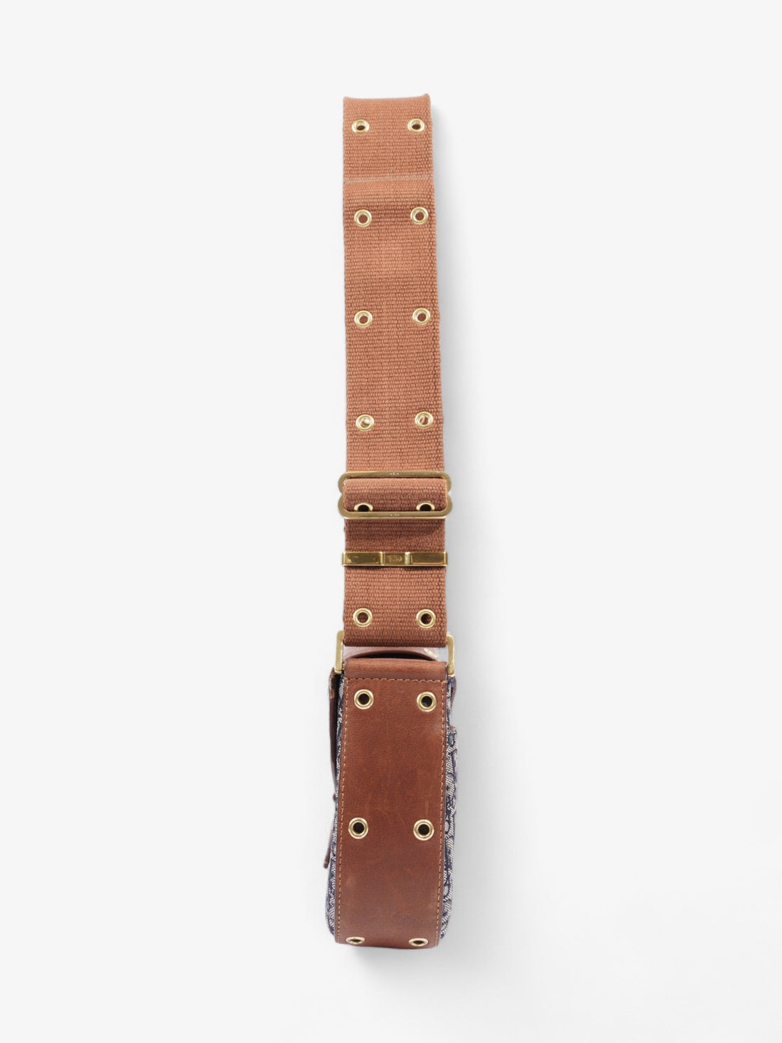 Christian Dior Street Chic Columbus Blue Oblique / Brown Canvas