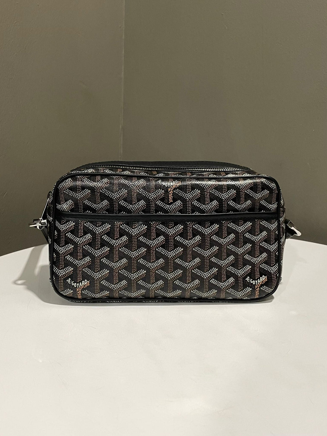 Goyard Cap Vert Crossbody Black