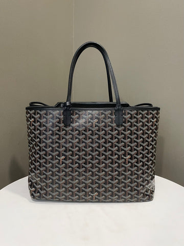 Goyard Double Isabelle Tote Black