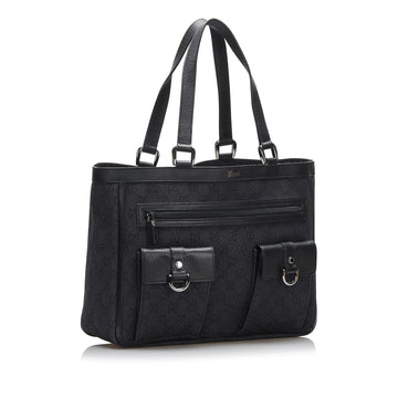 Gucci GG Canvas Abbey D-Ring Tote Bag (SHG-LUJoYJ)