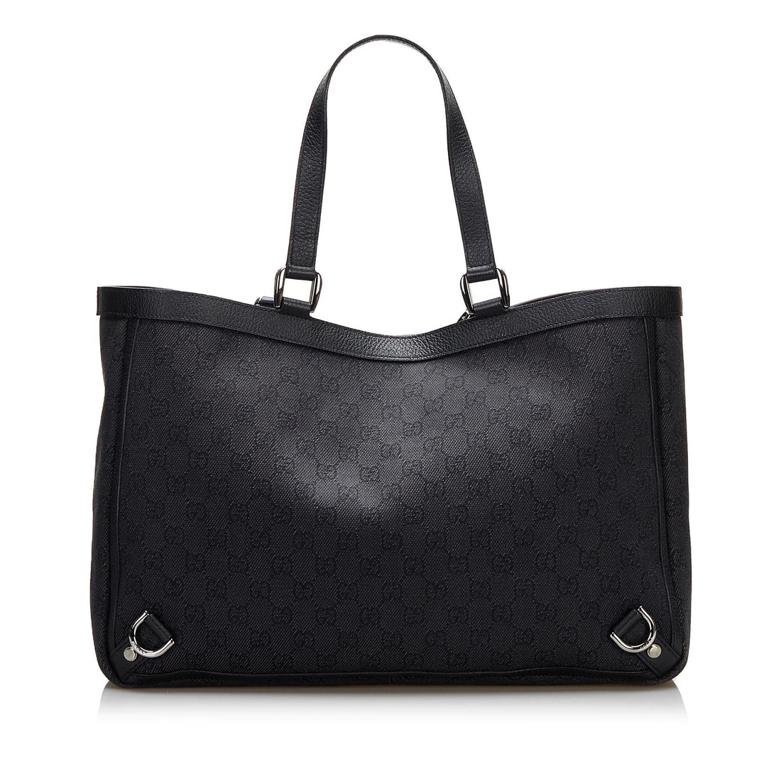 Gucci GG Canvas Abbey D-Ring Tote Bag (SHG-L70aPG)