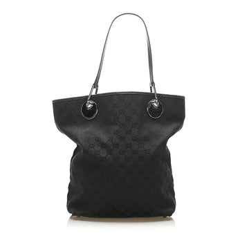 Gucci GG Canvas Eclipse Tote Bag (SHG-15358)