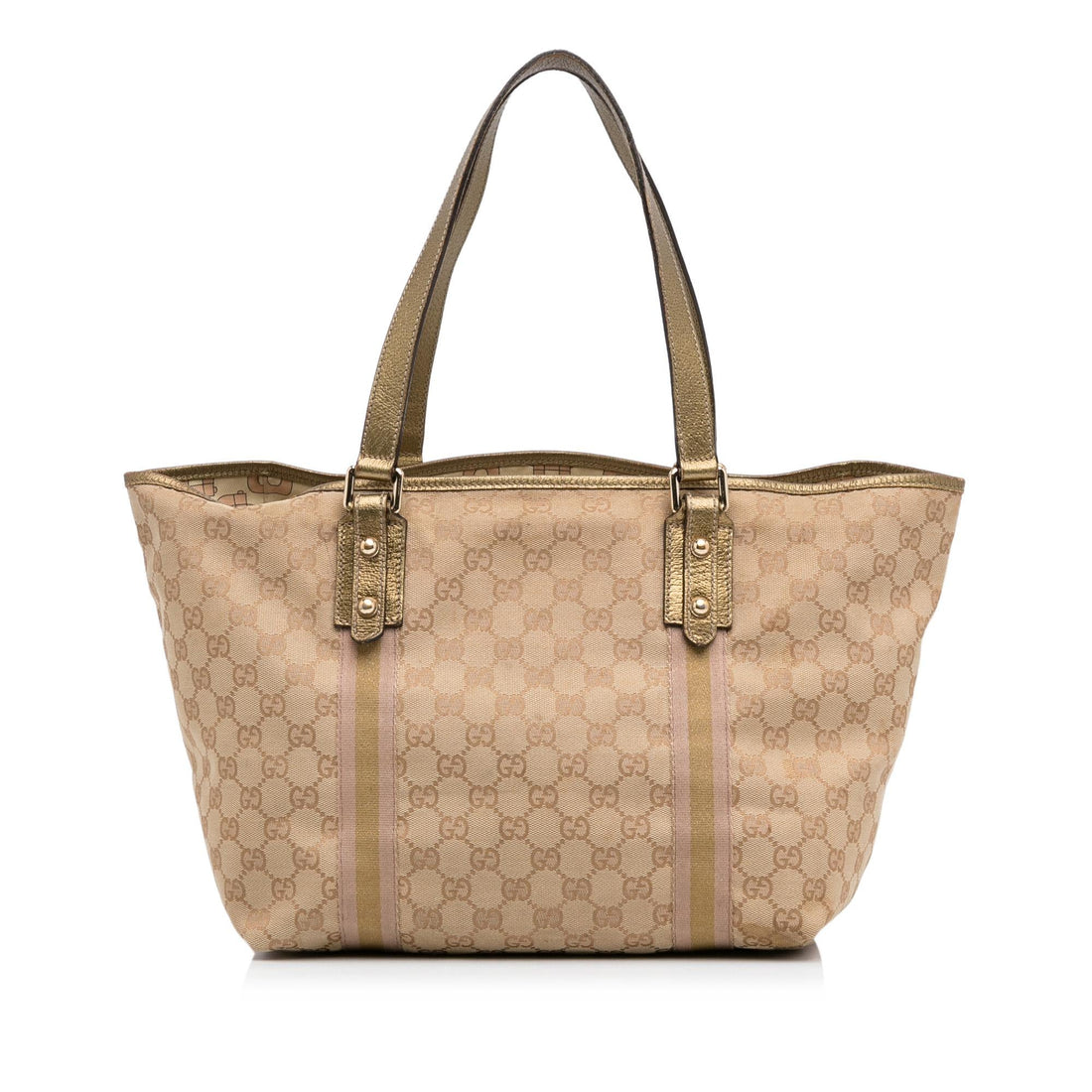 Gucci GG Canvas Jolicoeur Tote (SHG-5mh4lC)