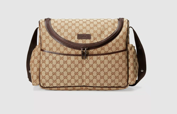 GUCCI GG SUPREME DIAPER BAG