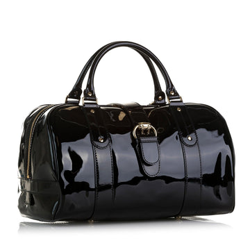 Gucci Patent Boston Bag (SHG-SjjnhF)