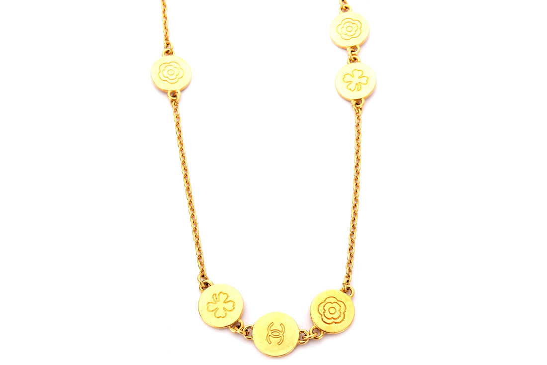 Chanel   Coco Camellia Necklace, no Dust Cover & Box