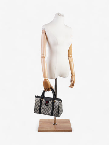 Gucci   Web Doctors Bag GG Supreme / Navy Blue Canvas
