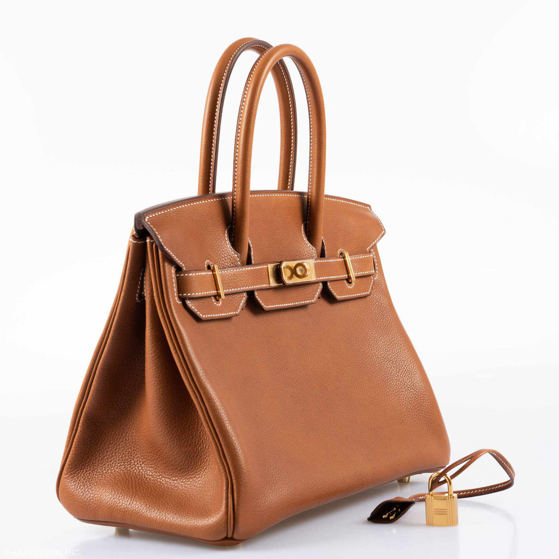 Hermès Birkin 30 Barenia Faubourg Gold Hardware - 2019, D