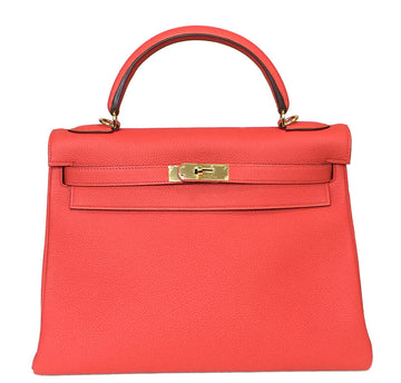 Hermès 32cm Kelly Capucine Bag GHW