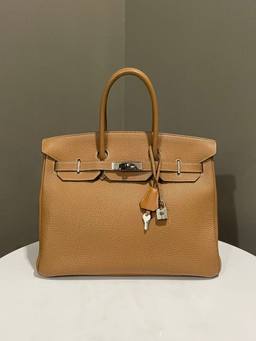 Hermes Birkin 35 Caramel Togo