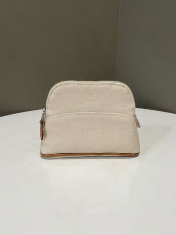 Hermes Bolide Case Mini Mini Model Naturel Canvas
